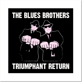 Soulful Swagger Brothers T-Shirt - Channel Your Inner Blues Brother Posters and Art